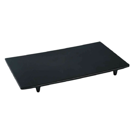 Yanco BP-5009 Black Pearl Display Plate 9"L X 5-1/2"W X 1"H Rectangular