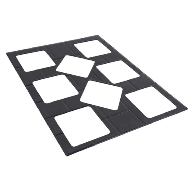 Bon Chef 52039ALLERGENLAVENDER E Z Fit Custom Cut Tile 25-1/2" X 20-13/16" With 8 Cutouts For #9502