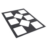 Bon Chef 52039SLATE - E Z Fit Custom Cut Tile, 25-1/2" X 20-13/16", With 8 Cutouts For #9502