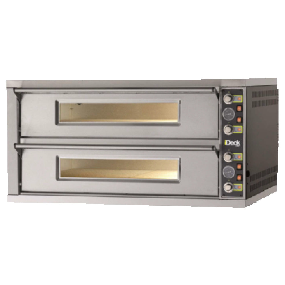 AMPTO PD 105.65 Moretti Forni IDeck Pizza Oven Electric (2) 41"W X 26"D X 5-1/2"H Decks