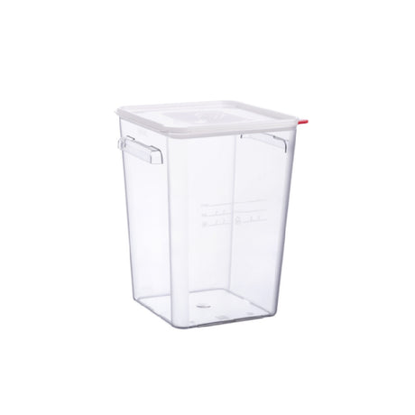 Carlisle 31857 Araven Food Storage Container 23 Qt. 11-1/4"W X 11-1/4"D X 15-3/4"H