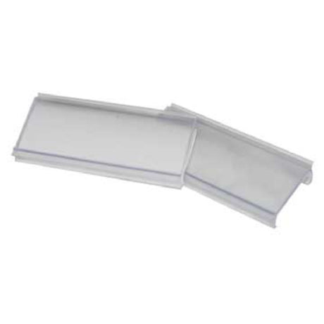Serv-Ware ABM3 - Serv-Ware - Wire Shelving - Label Holder, 3", Clear (each)