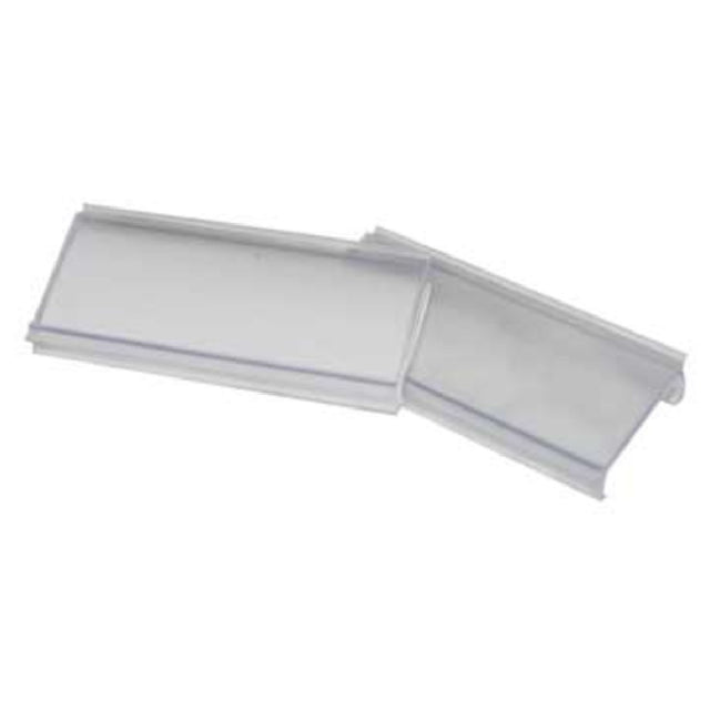 Serv-Ware ABM3 - Serv-Ware - Wire Shelving - Label Holder, 3", Clear (each)