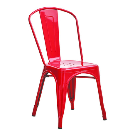 Hubert 97822 - CenPro Outdoor Cafe Chair, 400 Lbs. Weight Capacity, 17-1/2"D X 33"H