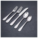 1880 Hospitality B411FDEF - Darcy Dessert/Salad Fork, 7.25", Hammered