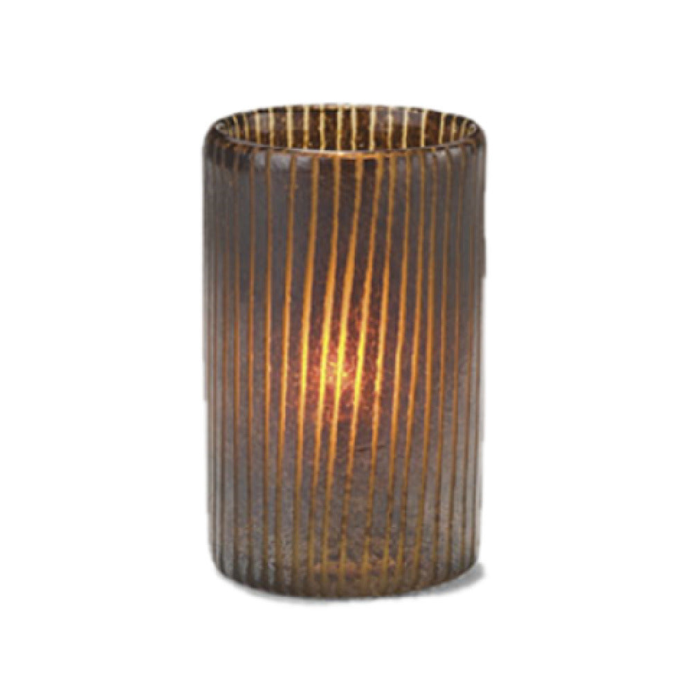 Hollowick 45017BR Mocha™ Lamp 3" Dia. X 4-5/8"H Hand-blown