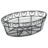 Winco WBKG-10O Bread/Fruit Basket 10" X 6-1/2" X 3"H Oval