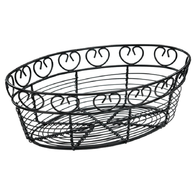 Winco WBKG-10O Bread/Fruit Basket 10" X 6-1/2" X 3"H Oval