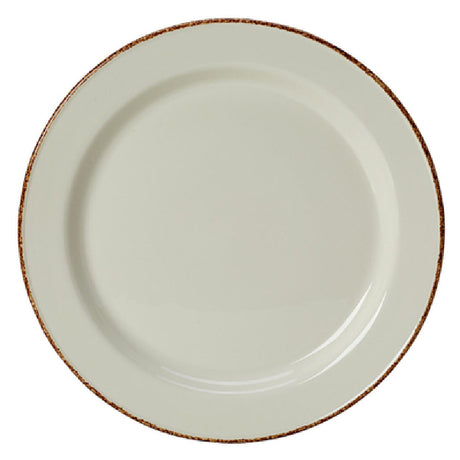 Steelite 17140214 Slimline Plate 6-1/4" Dia. Round