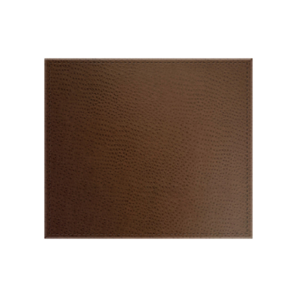 Risch TABLEMAT-CH 15X13 Chesterfield Ostrich Texture Faux-leather Table Mat (specify Color)