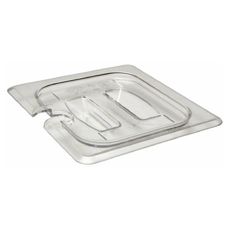 Cambro 60CWCHN135 Camwear® Food Pan Cover 1/6 Size Notched