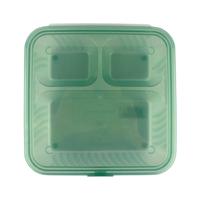 Dinex DXEC-16-JA Reuseable Container 9"L X 9"W X 2"H Square