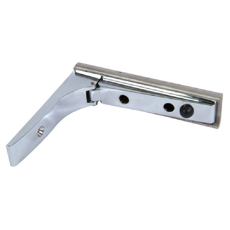 BK Resources BK-DSB-SS Drop Shelf Bracket Due Cast Chrome With Stainless Steel Slide