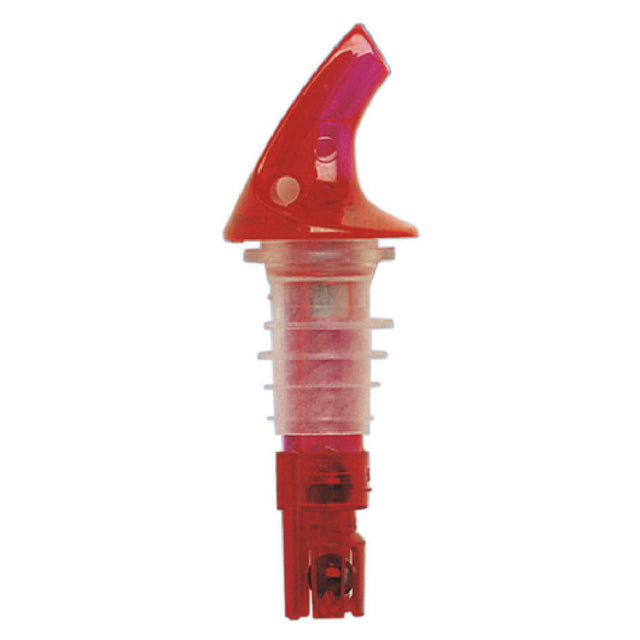 Spill-Stop 382-19 Posi-Por™ 2000 Pourer 1-3/4 Oz. Neon Red With No Collar