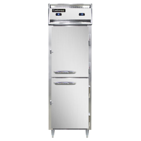 Continental Refrigerator D1RFNSSHD Designer Line Refrigerator/Freezer Reach-in