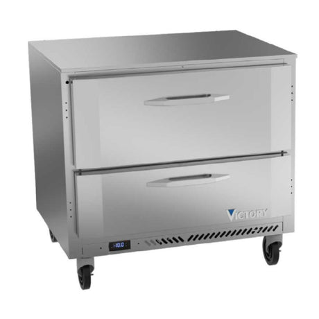 Victory VUFD36HC-2 Undercounter Freezer Powered By V-Core™ One-section