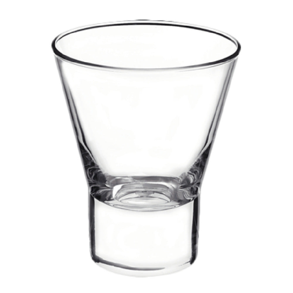 Steelite 4945Q407 Pre Dinner Glass 8-1/2 Oz. (H 4-1/4" M 3-5/8" T 3-5/8" B 2-1/8") Pulled Stem
