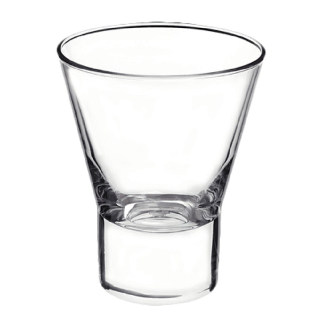 Steelite 4945Q407 Pre Dinner Glass 8-1/2 Oz. (H 4-1/4" M 3-5/8" T 3-5/8" B 2-1/8") Pulled Stem