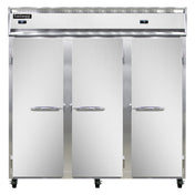Continental Refrigerator 3RRFNSS Refrigerator/Freezer Reach-in Three-section