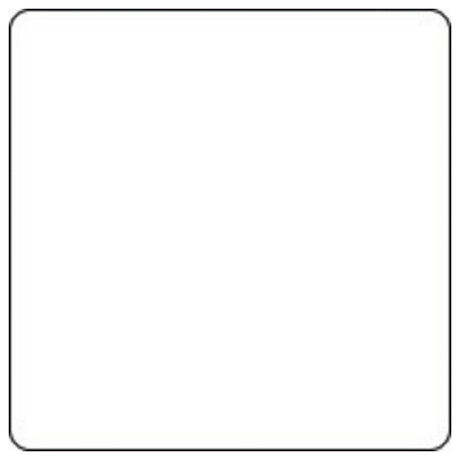 Hubert 34023 - Laser Labels, Blank, 2-3/4" X 2-3/4"