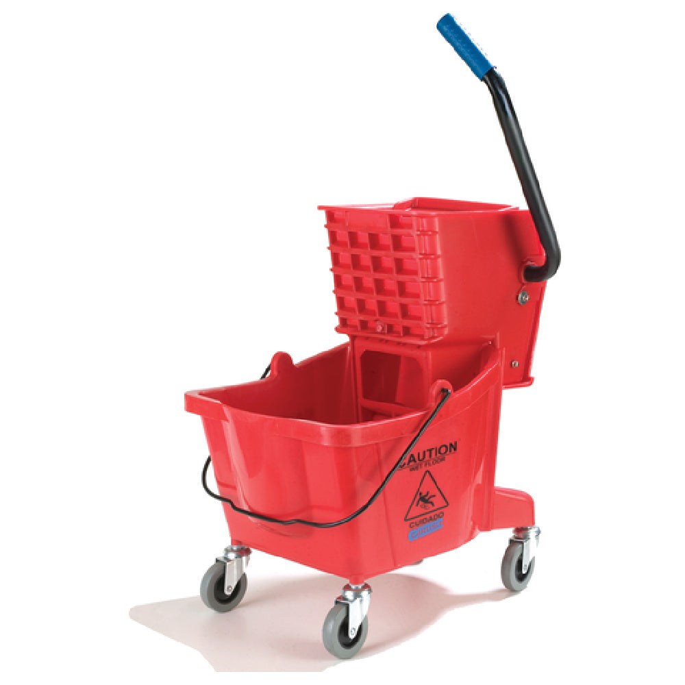 Carlisle 3690805 Carlisle Mop Bucket Combo 26 Qt. With Side Press Wringer