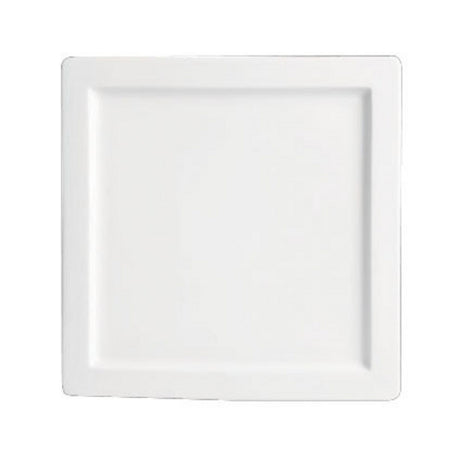 Steelite 6351MP69 - Rim Square Plate, 10.5", Simple Plus