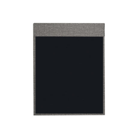 Risch MMB-MILAN 8.5X11 Milan Hardback Simulated Woven Vinyl Magnetic Menu Board (specify Color)