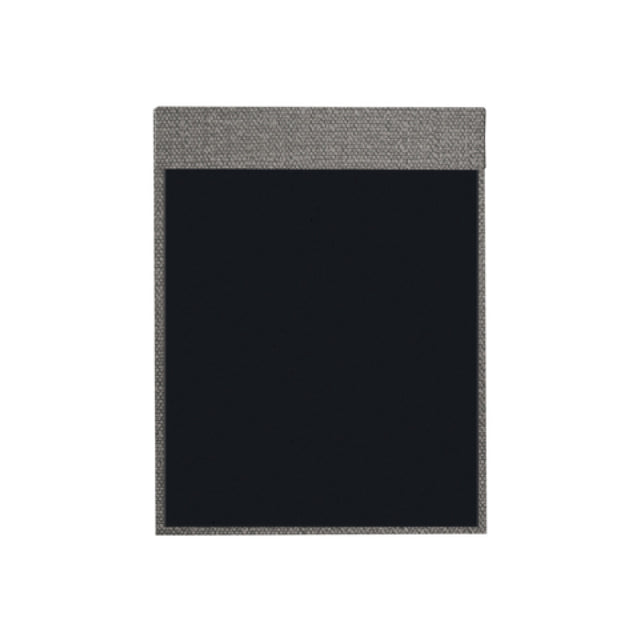 Risch MMB-MILAN 8.5X11 Milan Hardback Simulated Woven Vinyl Magnetic Menu Board (specify Color)