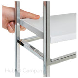 Hubert 40048 - Cerve Collection Display, 3-tier, 21-7/8"W X 6-2/5"D X 20-13/16"H