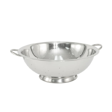 CAC China SMCD-13 Colander 13 Qt. 16-1/4" Dia. X 4-3/4"H