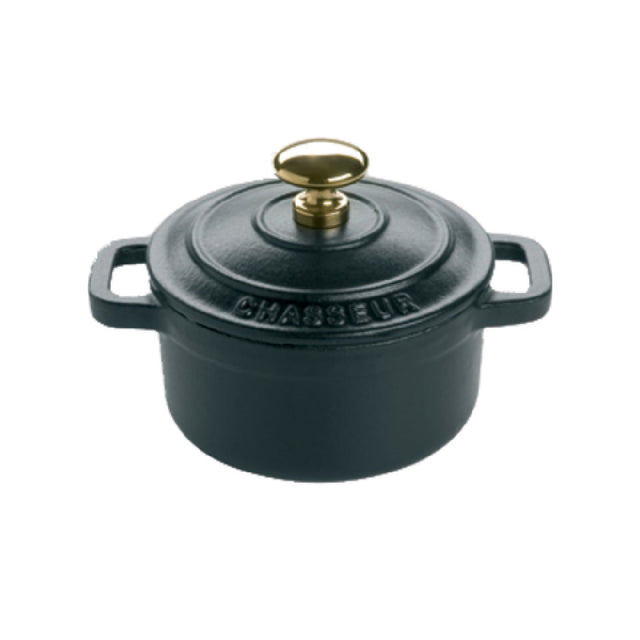 Matfer 71098 Le Chasseur Mini Stew Pot 1/4 Qt. 4" Dia. X 3-1/2"H