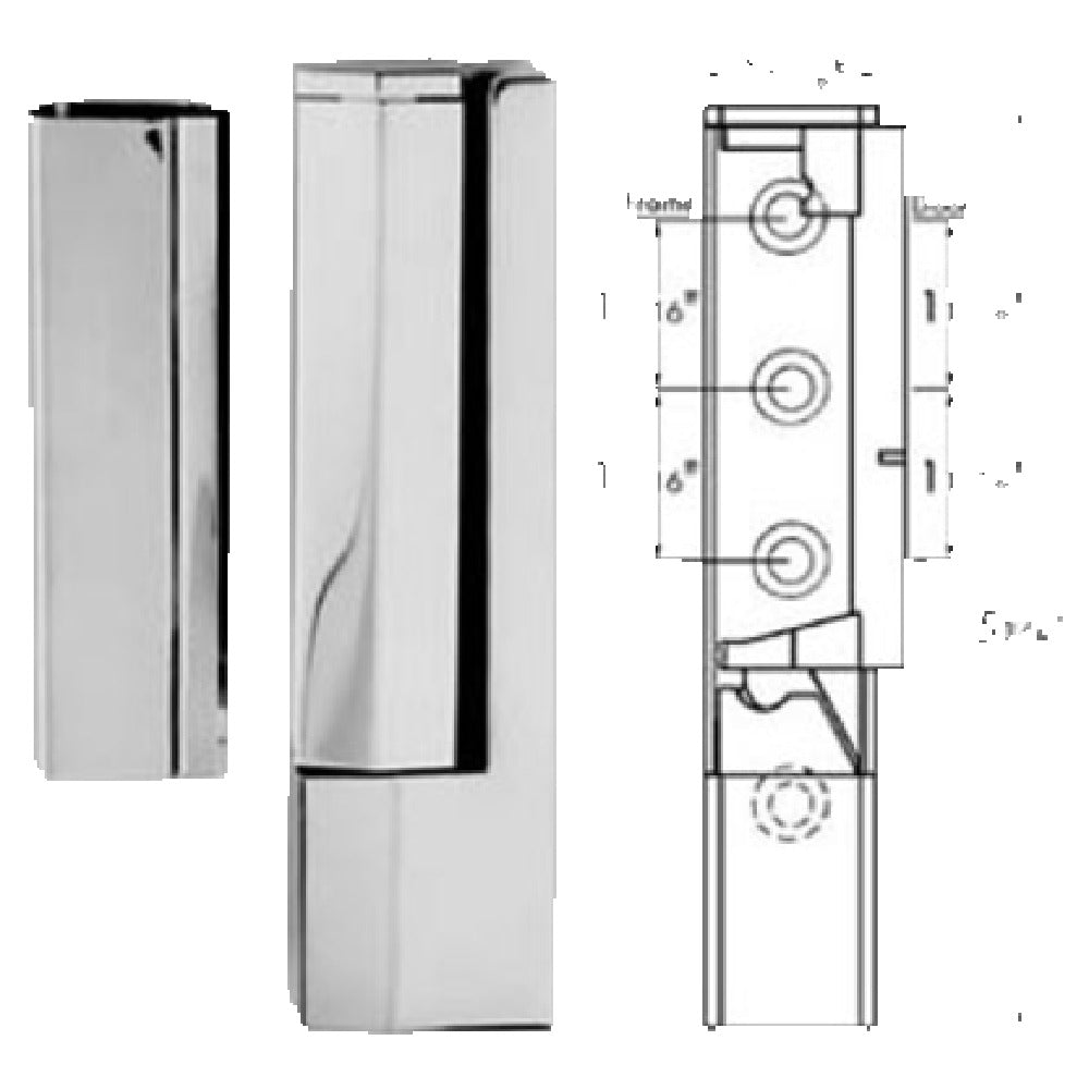 Franklin Machine Products 123-1191 Cam Lift Hinge 1" Adjustable Offset With Hinge Cover