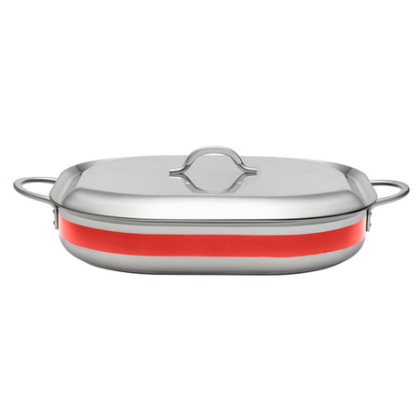 Bon Chef 71023-CF2-R Country French X Pan 5 Qt. 15" X 11" X 2-7/8"