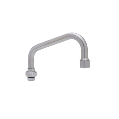 T&S Brass S059X EverSteel Faucet Stainless Steel 6" Swing Nozzle With Stream Regulator Outlet. Certified To ASME A112.18.1/CSA B125.1