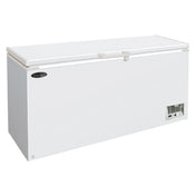 Serv-Ware SWCF-21 - Serv-Ware - Refrigeration - 21.2 Cubic Ft Chest Freezer White - 78.54" W X 28.94" D X 35.77" H - Temperature Display - Door Lid Light - Easy Access Drain Located On Front - Strong And Durable Well Placed Handle - Internal Round Edge Design For Easy Cleaning - Balanced Hinge Door Design To Hold From 35° To 70° Angles - Quick To Reach Freezing Temp - Quiet Running Design - Comes With Locking Lid
