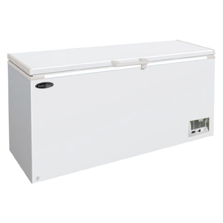 Serv-Ware SWCF-21 - Serv-Ware - Refrigeration - 21.2 Cubic Ft Chest Freezer White - 78.54" W X 28.94" D X 35.77" H - Temperature Display - Door Lid Light - Easy Access Drain Located On Front - Strong And Durable Well Placed Handle - Internal Round Edge Design For Easy Cleaning - Balanced Hinge Door Design To Hold From 35° To 70° Angles - Quick To Reach Freezing Temp - Quiet Running Design - Comes With Locking Lid