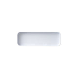 GET MMP-1204W - Platter, 12"L X 4"W X 1"H, Rectangular