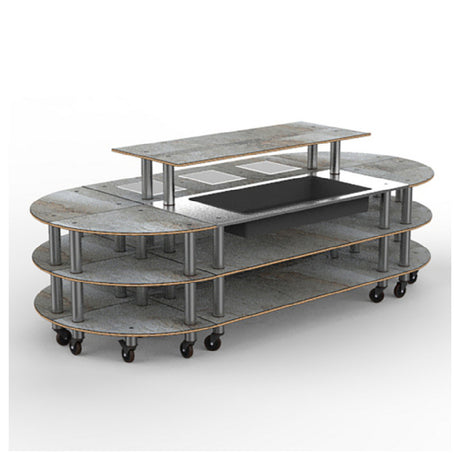 Steelite MGCMLD19GSXW Market Stand Mixed Materials (minimum = Case Quantity 1 Per Case) (repack Item)