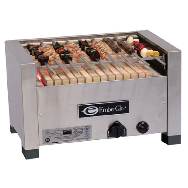 EmberGlo 25C-KABOB-LP-5110400 (25C-KABOB-LP-OPEN FRT-5110400) Kabob Charbroiler