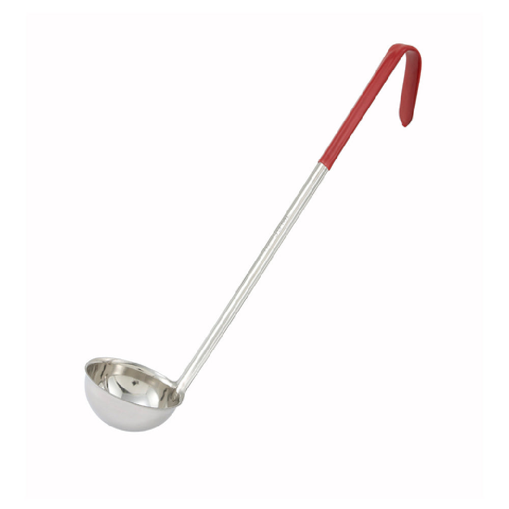 Winco LDC-2 Color-Coded Ladle 2 Oz. 12-1/2" Handle