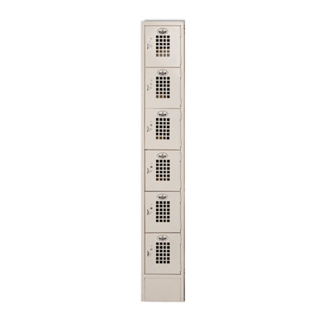 Winholt WL-66-15 - Lockers, 6-tier, Floor Mounted