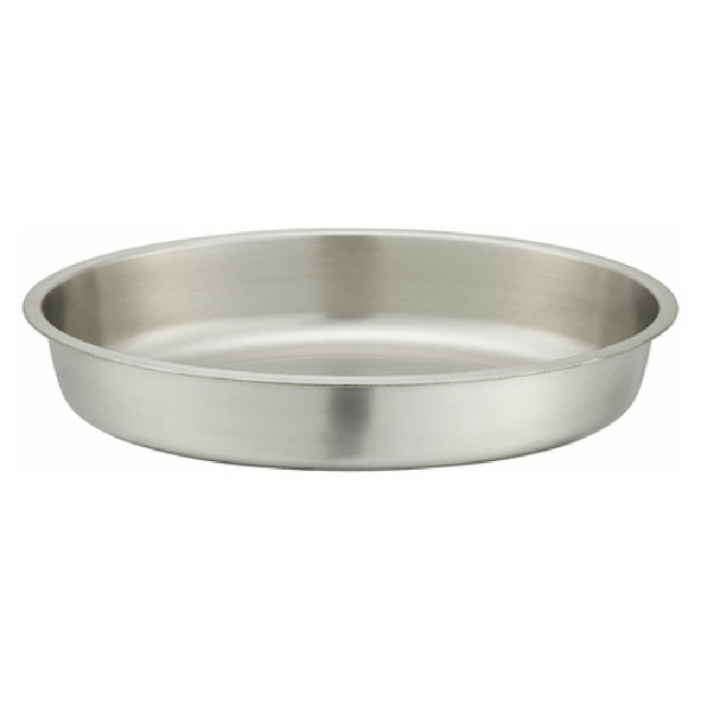 Winco 202-WP Chafer Water Pan 6 Qt. Oval