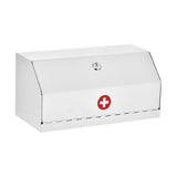 Alpine Industries ADI999-05-WHI Medical Security Cabinet 12-1/2"W X 5-9/10"D X 6"H