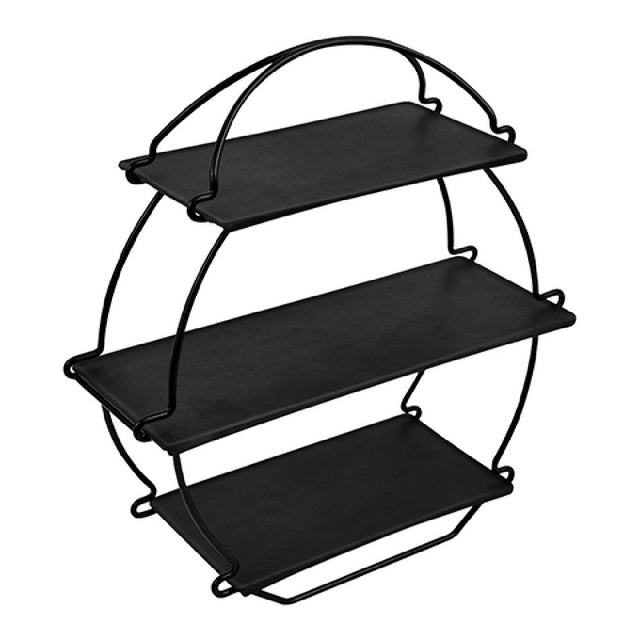 Bauscher Hepp TB3000B - Tea Stand, 3-tier, 14-3/10" X 5-3/10" X 5-1/2"H