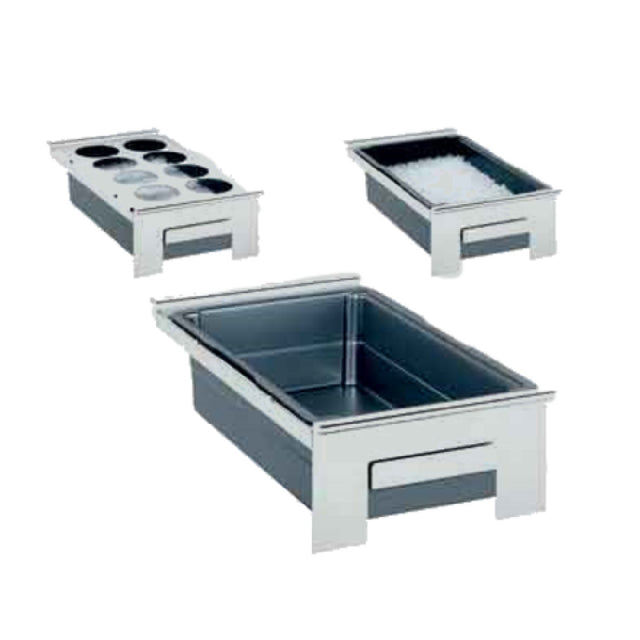 Bauscher Hepp 06.2450.9990 - Ice Tray, 20-3/4" X 12-3/4" X 5-1/2", Fits GN 1/1 Low & High Frames