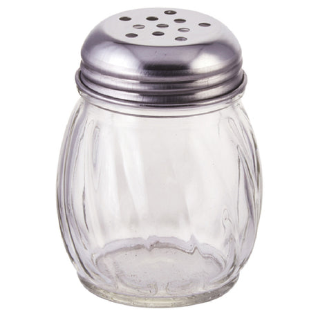 Winco G-107 Cheese Shaker 6 Oz. With Perforated Top