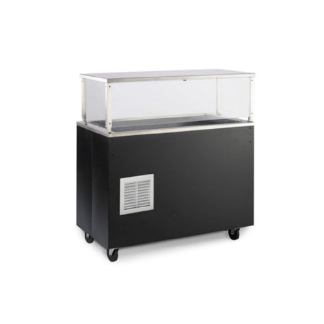 Vollrath R39734A - 2-Series Affordable Portable™ Refrigerated Cold Food Station With Cafeteria Breath Guard