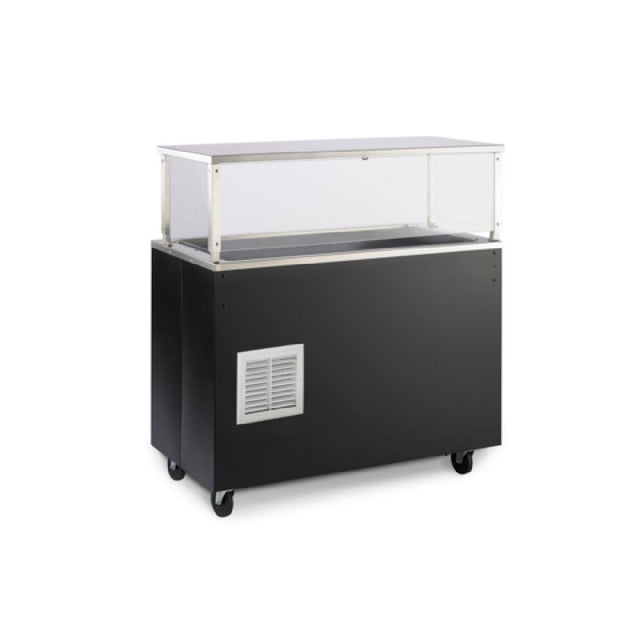 Vollrath R39734A - 2-Series Affordable Portable™ Refrigerated Cold Food Station With Cafeteria Breath Guard
