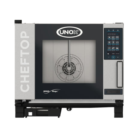 UNOX XAVC-0511-GPRM_LP ChefTop MIND.Maps™ Plus Combi Oven/Steam Oven Is A Gas Countertop Oven That Combines Heat