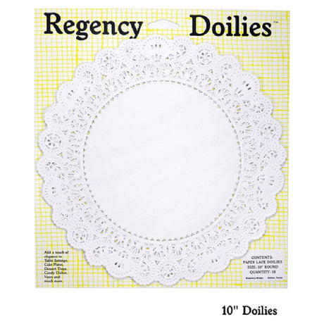 Harold Import Co. RW28 Regency Doilies 10" Round